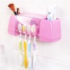 Multifunctional Bathroom Storage Shelves Toothbrush Holder