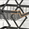 Adjustable 3Layer Storage Trolley Shelf Bathroom Kitchen Organizer Cart Rack