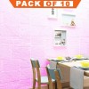 Foam 3D Wallpaper Sticker Pack Of 10