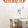 Foam 3D Wallpaper Sticker Pack Of 10