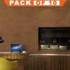 Foam 3D Wallpaper Sticker Pack Of 10