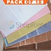 Foam 3D Wallpaper Sticker Pack Of 10
