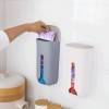 Plastic Bag Holder Wall Mount Grocery Pack Of 02