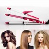 3-in-1 Ceramic Hair Curling Iron & Hair Straighteners