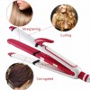 3-in-1 Ceramic Hair Curling Iron & Hair Straighteners
