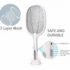 Rechargeable Mosquito Bats Killer Racket 