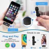 K11 2 IN 1 Collar Wireless Microphone For Type C & Iphone