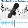 K11 2 IN 1 Collar Wireless Microphone For Type C & Iphone