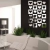 Paper Plane Design 'Heart Shaped' Wall Sticker