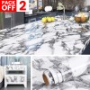 Grey Marble Self Adhesive Wallpaper Pack Of 02