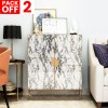 Grey Marble Self Adhesive Wallpaper Pack Of 02
