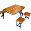 Portable Picnic Table And Chair Wooden Style
