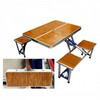 Portable Picnic Table And Chair Wooden Style
