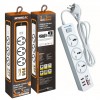303PU Premium Portable Power Strip 3SOCKET+3USB PORT | Shopright.pk