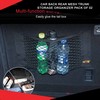 Car Back Rear Mesh Trunk Storage Organizer Pack Of 02