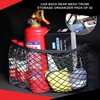Car Back Rear Mesh Trunk Storage Organizer Pack Of 02