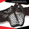 Car Back Rear Mesh Trunk Storage Organizer Pack Of 02