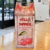 Hello Summer Straw Fashion Ice Fruit Water Bottle