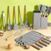 19 Piece Silicone Kitchenware Set Essential Cooking Tools for Your Kitchen