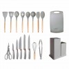 19 Piece Silicone Kitchenware Set Essential Cooking Tools for Your Kitchen