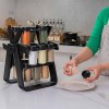 360°Rotating 18PCS Spice 360°Rotating Jar Rack