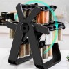 360°Rotating 18PCS Spice 360°Rotating Jar Rack