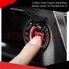 Carbon Fiber Engine Start Stop Button Cover for Honda Civic X