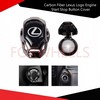 Carbon Fiber Lexus Logo Engine Start Stop Button Cover