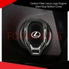 Carbon Fiber Lexus Logo Engine Start Stop Button Cover