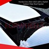 Honda Civic 2022-2023 with a Stylish Carbon Fiber Roof Spoiler