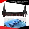 Honda Civic 2022-2023 with a Glossy Black Roof Spoiler
