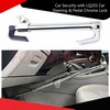 Car Security with LQ203 Car Steering & Pedal Chrome Lock