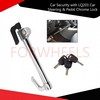 Car Security with LQ203 Car Steering & Pedal Chrome Lock