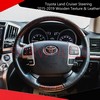 Toyota Land Cruiser Steering 2015-2019 Wooden Texture & Leather