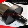 Vehicle's Performance with High Bass Chrome Exhaust Single Tip