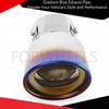 Gradient Blue Exhaust Pipe Elevate Your Vehicle's Style and Performance