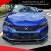 Honda Civic 2022-23 with a Sleek Carbon Fiber Front Bumper Lip