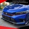Honda Civic 2022-23 with a Sleek Carbon Fiber Front Bumper Lip