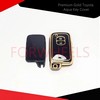 Premium Gold Toyota Aqua Key Cover