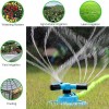 Efficient 360 Degree Three Arm Rotary Garden Water Sprinkler