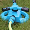 Efficient 360 Degree Three Arm Rotary Garden Water Sprinkler