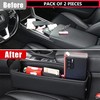 Premium Car Seat Gap Organizer Maximize Space and Keep Essentials Handy Pack Of 2