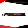 Black Chevrolet Keychain for Chevrolet Cars Ribbon Key Chain