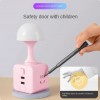 Versatile 4-in-1 USB Night Lamp Illuminate Your Bedside with Multi-Function Convenience