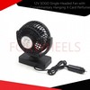 12V SOGO Single-Headed Fan with Complimentary Hanging X Card Perfume