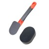 High-Performance Car Tire Sponge Brush with Replaceable Foam Pads for Efficient Car Washing, Detailing, Waxing, Cleaning, and Polishing