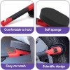 High-Performance Car Tire Sponge Brush with Replaceable Foam Pads for Efficient Car Washing, Detailing, Waxing, Cleaning, and Polishing