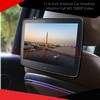 11.6-Inch Android Car Headrest Monitor Full HD 1080P Video, Touch Screen, WiFi, Bluetooth, USB, SD, FM, MP5 Video Player