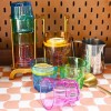 8 Piece Party Acrylic Glass Set Stylish and Durable Drinkware