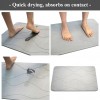 Large Non Slip Water Absorbent Bath Mat for Bathroom Floor Soft and Plush